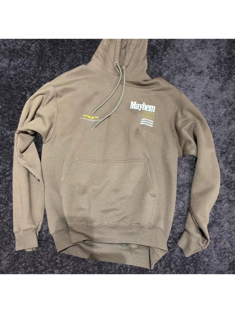 Brown Mayhem Wasted Youth Tour concert jacket 🤎🎸